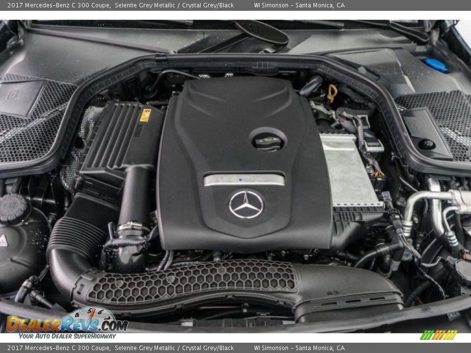 2017 Mercedes-Benz C 300 Coupe 2.0 Liter DI Turbocharged DOHC 16-Valve VVT 4 Cylinder Engine Photo #9