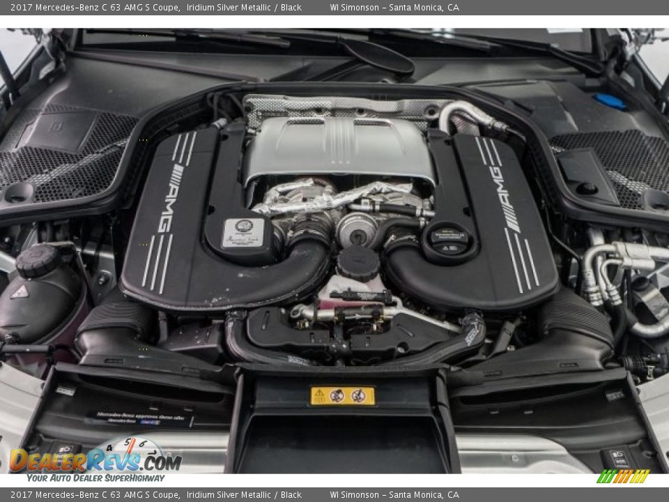 2017 Mercedes-Benz C 63 AMG S Coupe 4.0 Liter AMG DI biturbo DOHC 32-Valve VVT V8 Engine Photo #9
