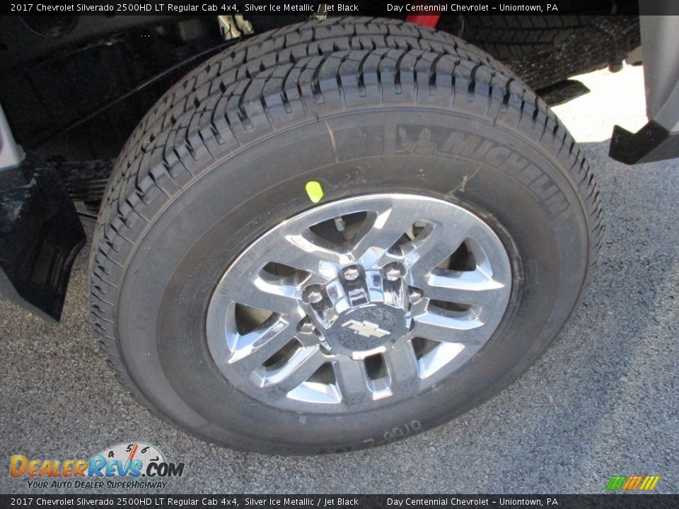 2017 Chevrolet Silverado 2500HD LT Regular Cab 4x4 Silver Ice Metallic / Jet Black Photo #3