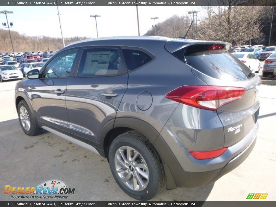 2017 Hyundai Tucson SE AWD Coliseum Gray / Black Photo #5