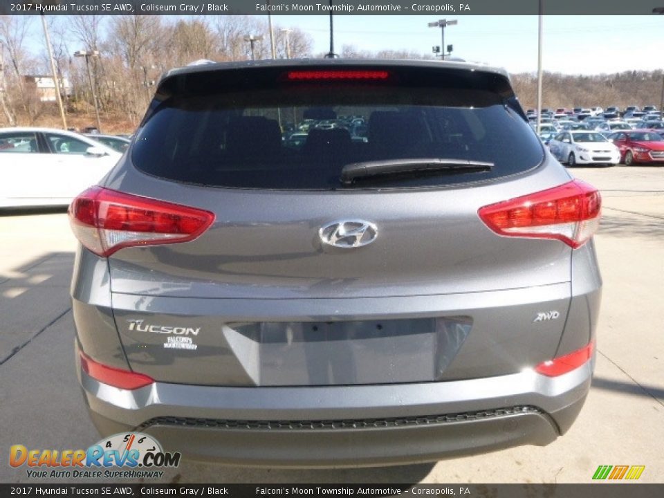 2017 Hyundai Tucson SE AWD Coliseum Gray / Black Photo #6