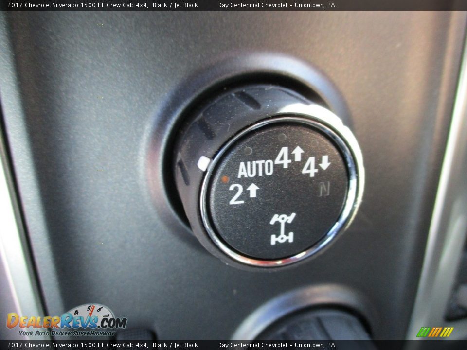 2017 Chevrolet Silverado 1500 LT Crew Cab 4x4 Black / Jet Black Photo #15