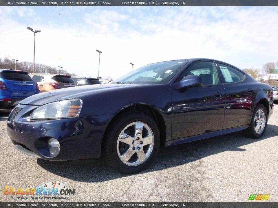 2007 Pontiac Grand Prix Sedan Midnight Blue Metallic / Ebony Photo #1