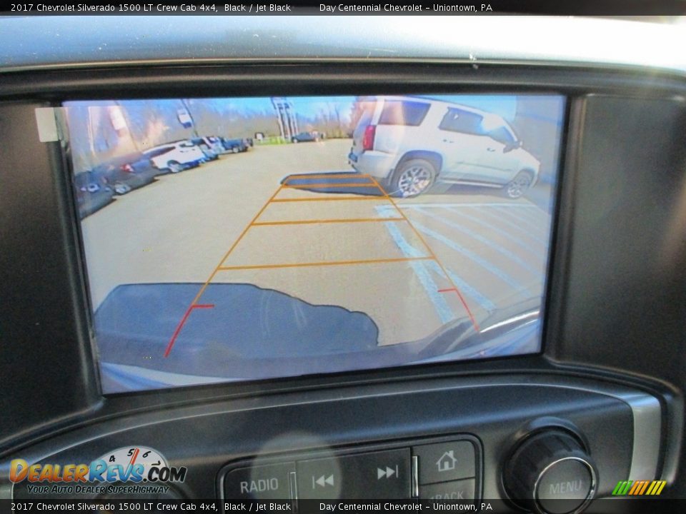 2017 Chevrolet Silverado 1500 LT Crew Cab 4x4 Black / Jet Black Photo #18
