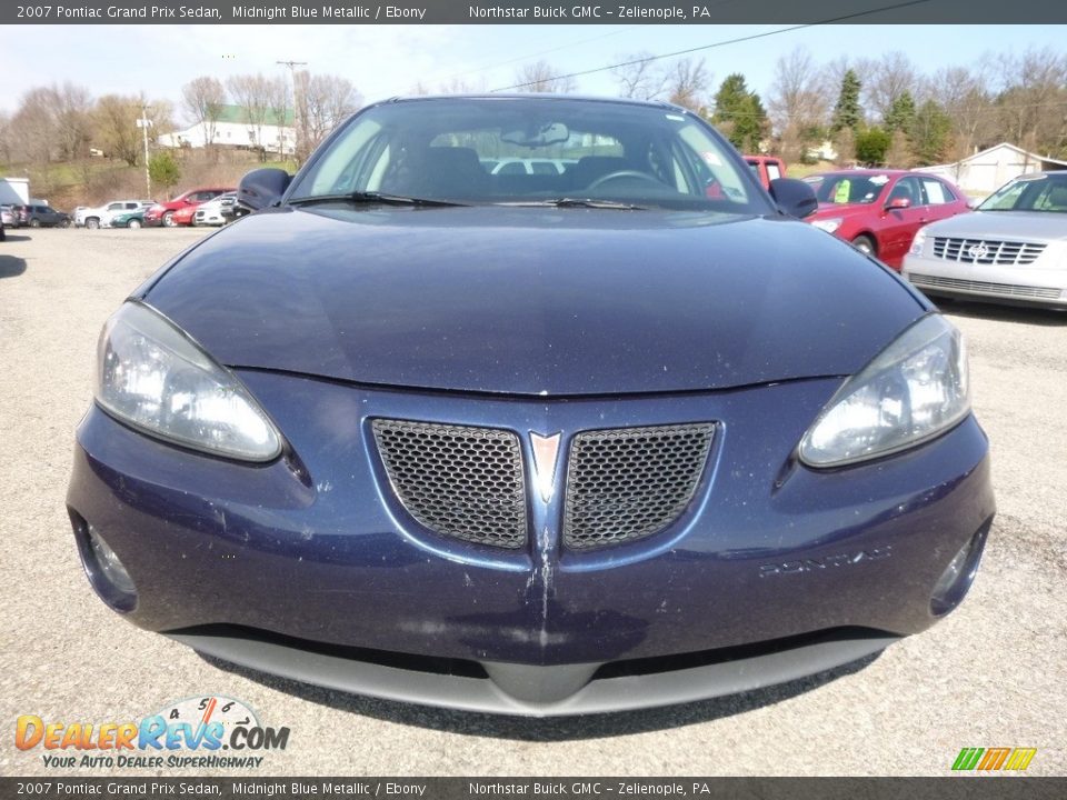 2007 Pontiac Grand Prix Sedan Midnight Blue Metallic / Ebony Photo #2