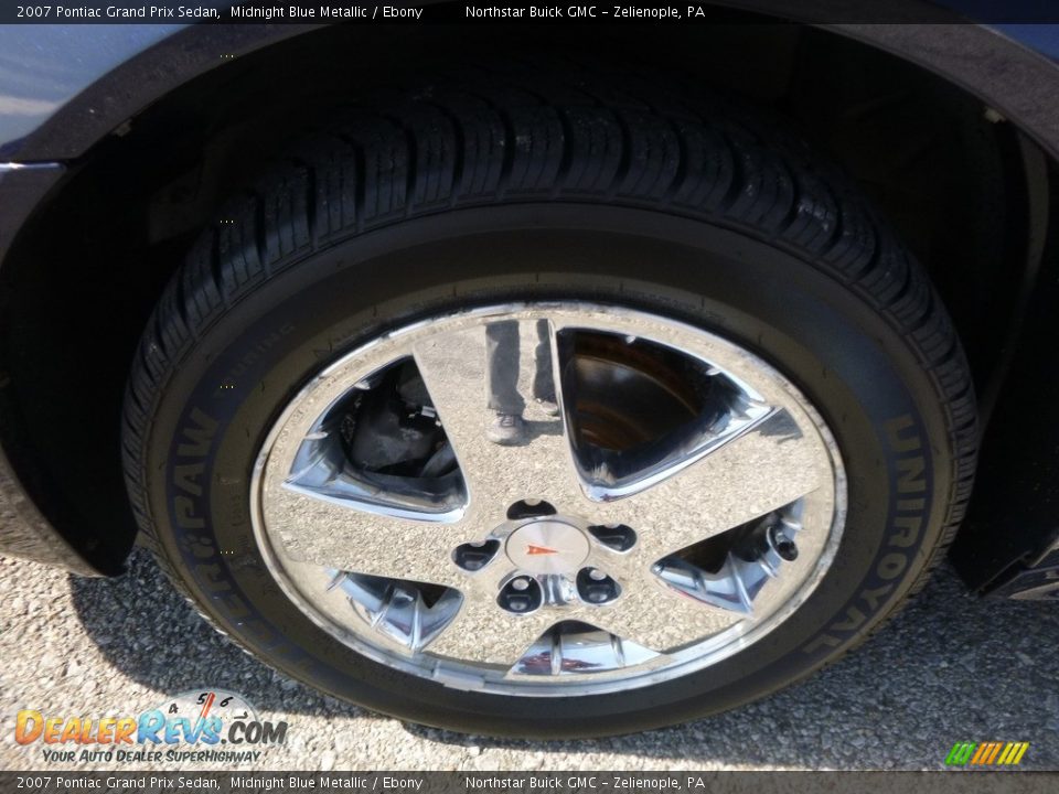 2007 Pontiac Grand Prix Sedan Midnight Blue Metallic / Ebony Photo #13