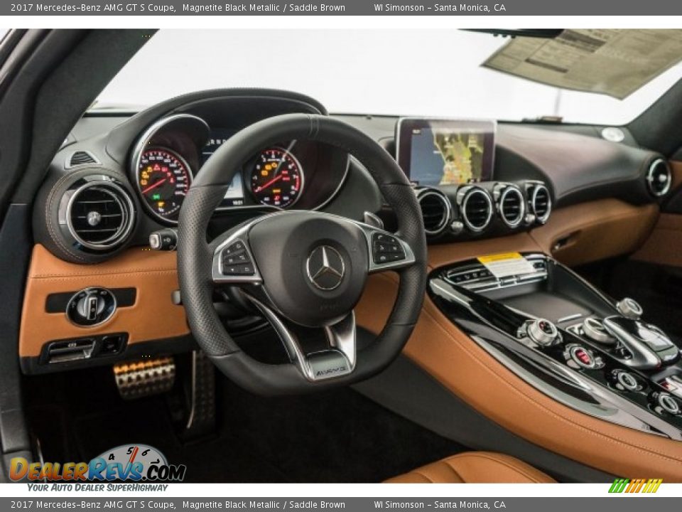 Dashboard of 2017 Mercedes-Benz AMG GT S Coupe Photo #5