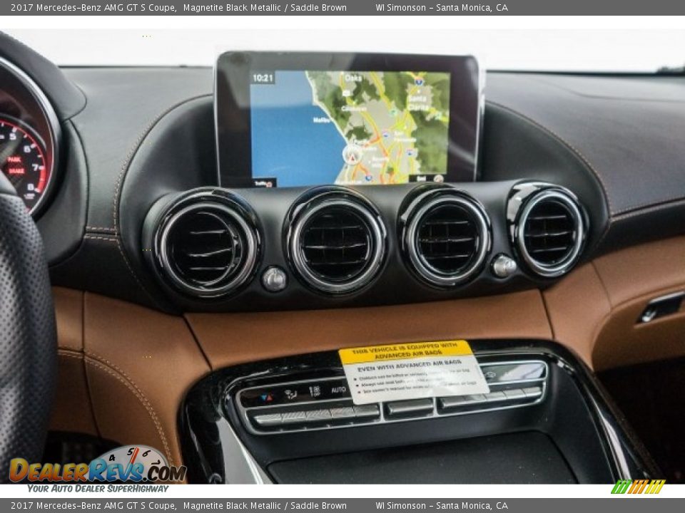 Controls of 2017 Mercedes-Benz AMG GT S Coupe Photo #8