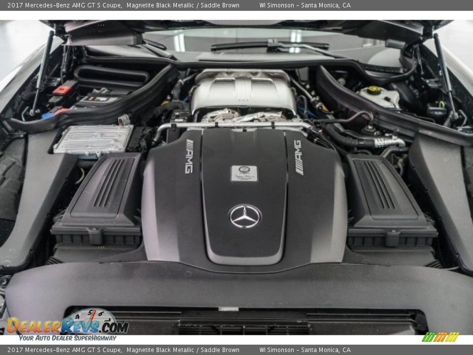 2017 Mercedes-Benz AMG GT S Coupe 4.0 Liter AMG Twin-Turbocharged DOHC 32-Valve VVT V8 Engine Photo #9