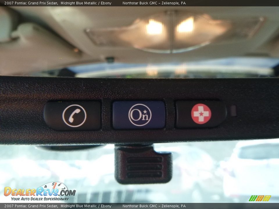 2007 Pontiac Grand Prix Sedan Midnight Blue Metallic / Ebony Photo #25