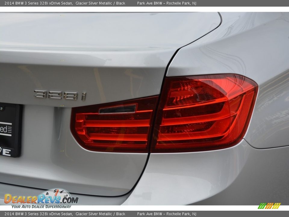 2014 BMW 3 Series 328i xDrive Sedan Glacier Silver Metallic / Black Photo #23