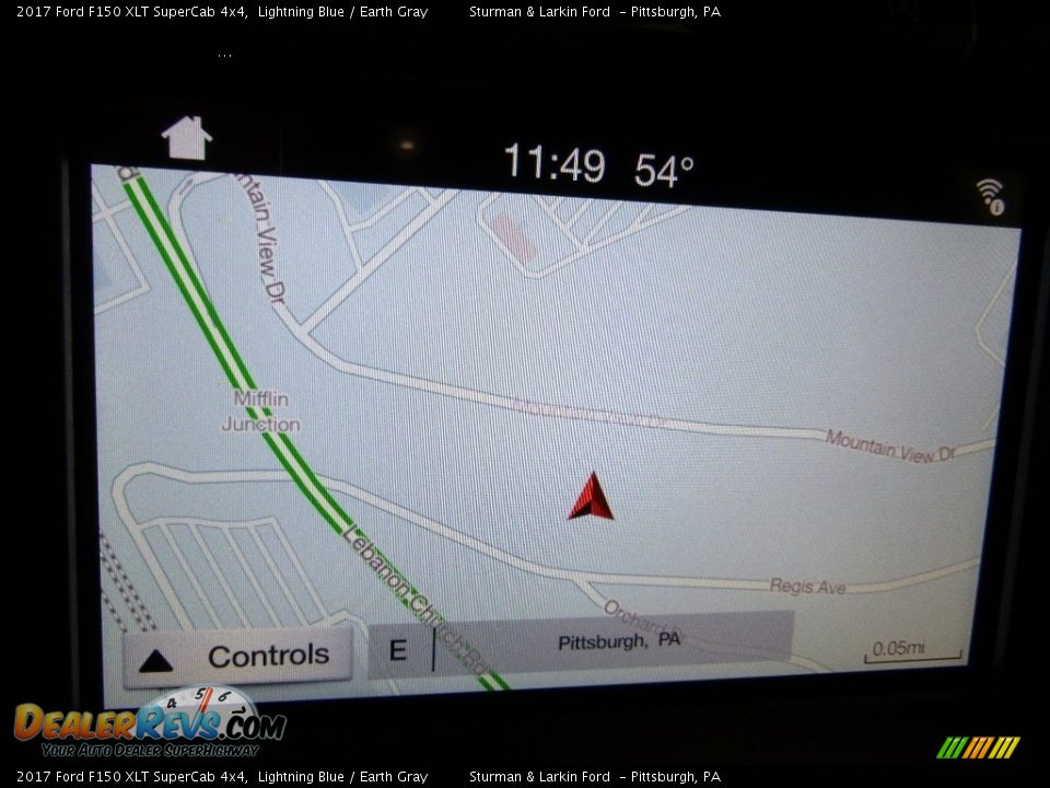 2017 Ford F150 XLT SuperCab 4x4 Lightning Blue / Earth Gray Photo #13