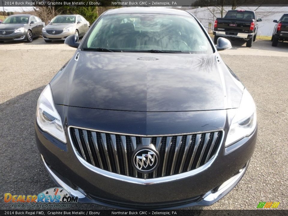 2014 Buick Regal FWD Graphite Blue Metallic / Ebony Photo #2