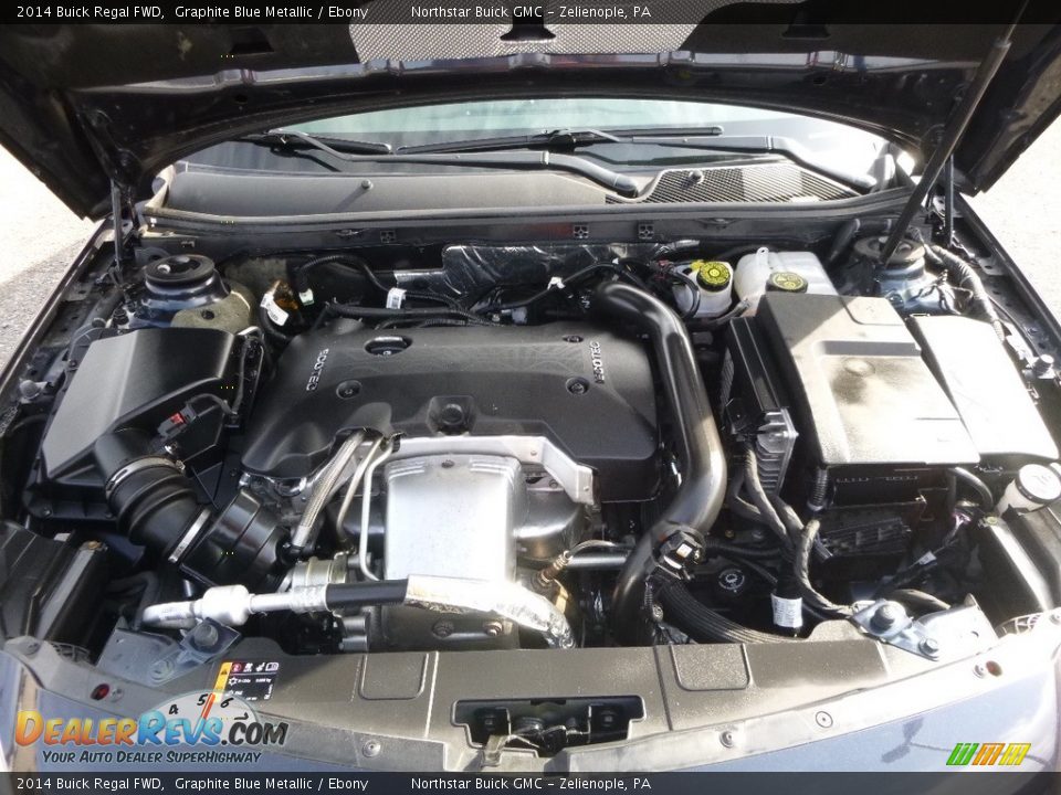 2014 Buick Regal FWD Graphite Blue Metallic / Ebony Photo #3