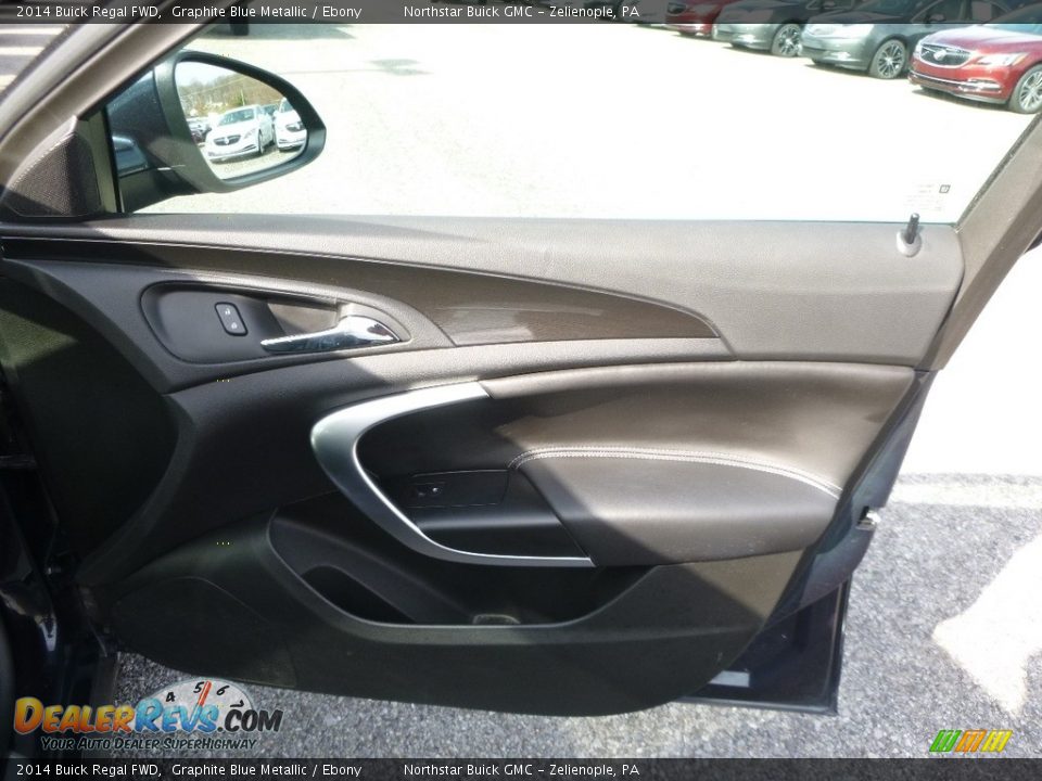 2014 Buick Regal FWD Graphite Blue Metallic / Ebony Photo #6