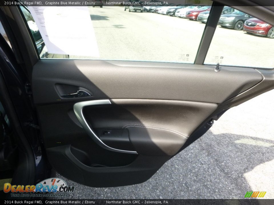 2014 Buick Regal FWD Graphite Blue Metallic / Ebony Photo #7