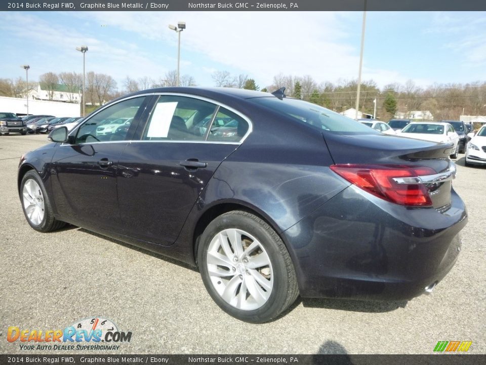 2014 Buick Regal FWD Graphite Blue Metallic / Ebony Photo #10