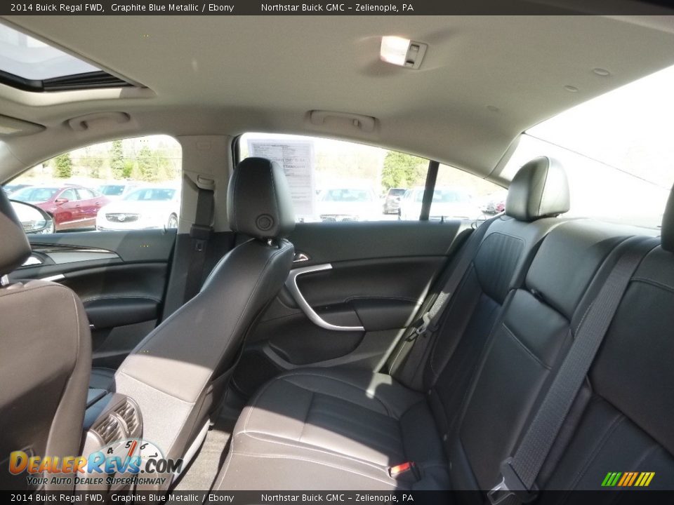 2014 Buick Regal FWD Graphite Blue Metallic / Ebony Photo #14