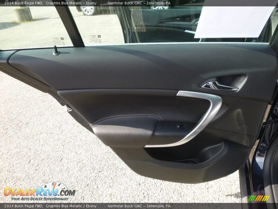 2014 Buick Regal FWD Graphite Blue Metallic / Ebony Photo #16