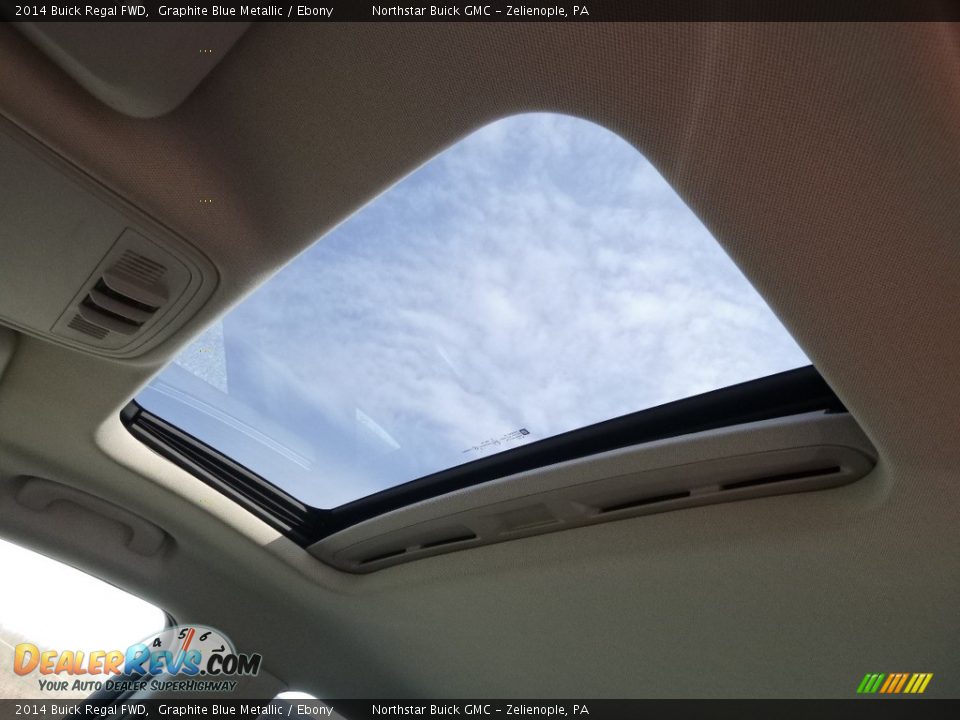 2014 Buick Regal FWD Graphite Blue Metallic / Ebony Photo #18