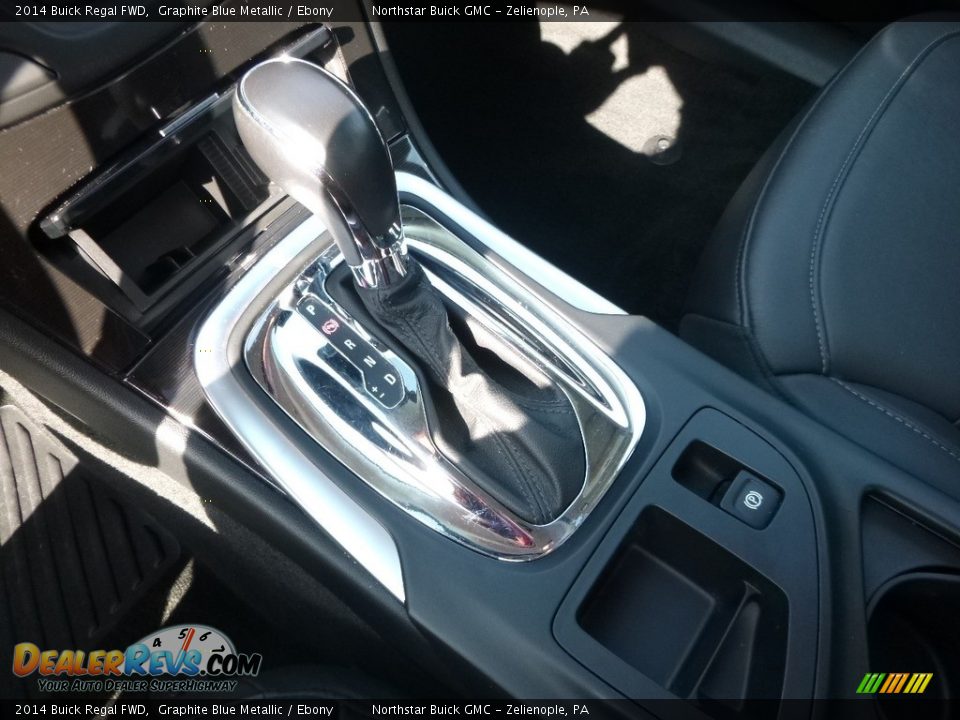 2014 Buick Regal FWD Graphite Blue Metallic / Ebony Photo #22