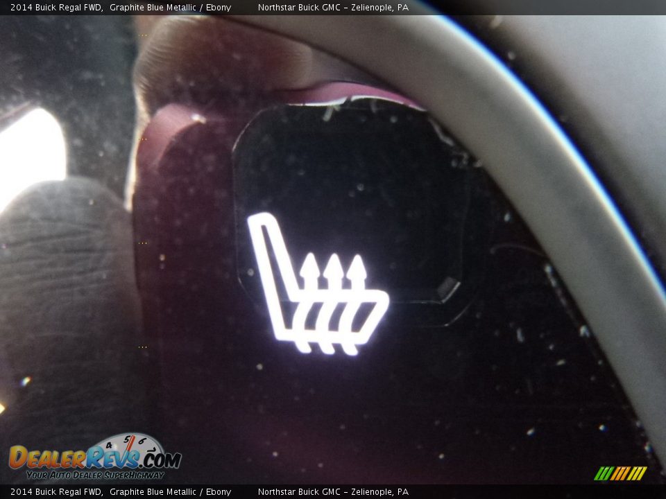 2014 Buick Regal FWD Graphite Blue Metallic / Ebony Photo #23