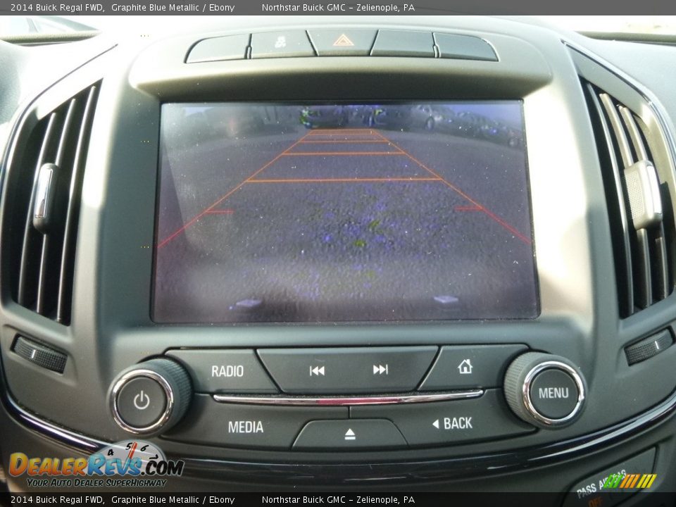 2014 Buick Regal FWD Graphite Blue Metallic / Ebony Photo #26