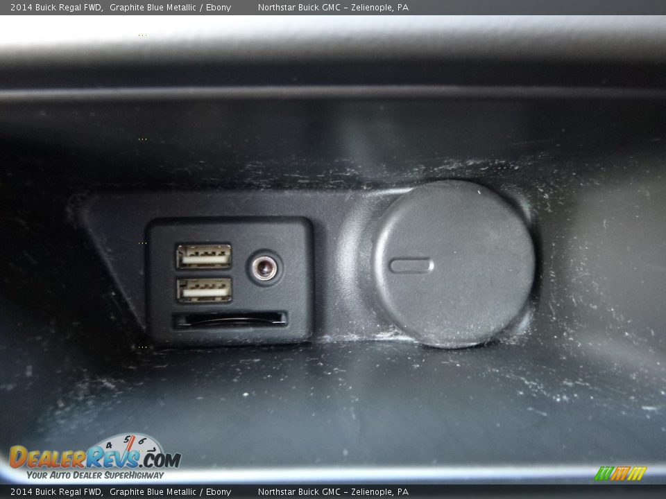 2014 Buick Regal FWD Graphite Blue Metallic / Ebony Photo #29