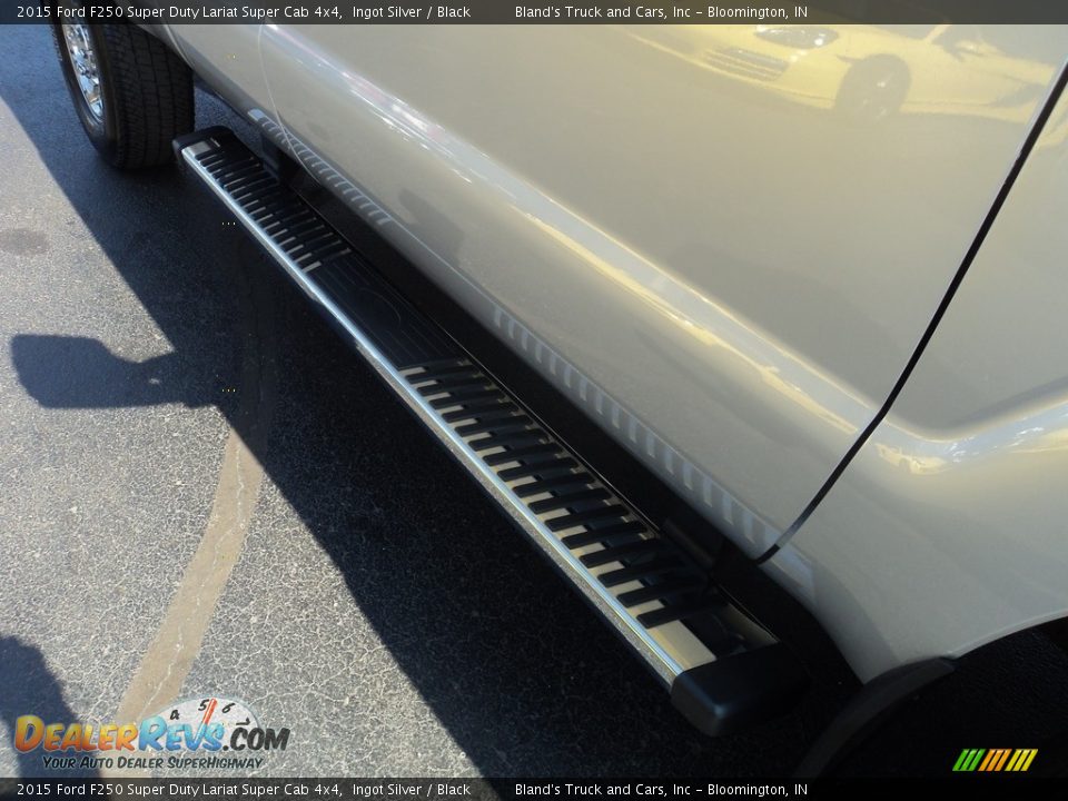 2015 Ford F250 Super Duty Lariat Super Cab 4x4 Ingot Silver / Black Photo #29