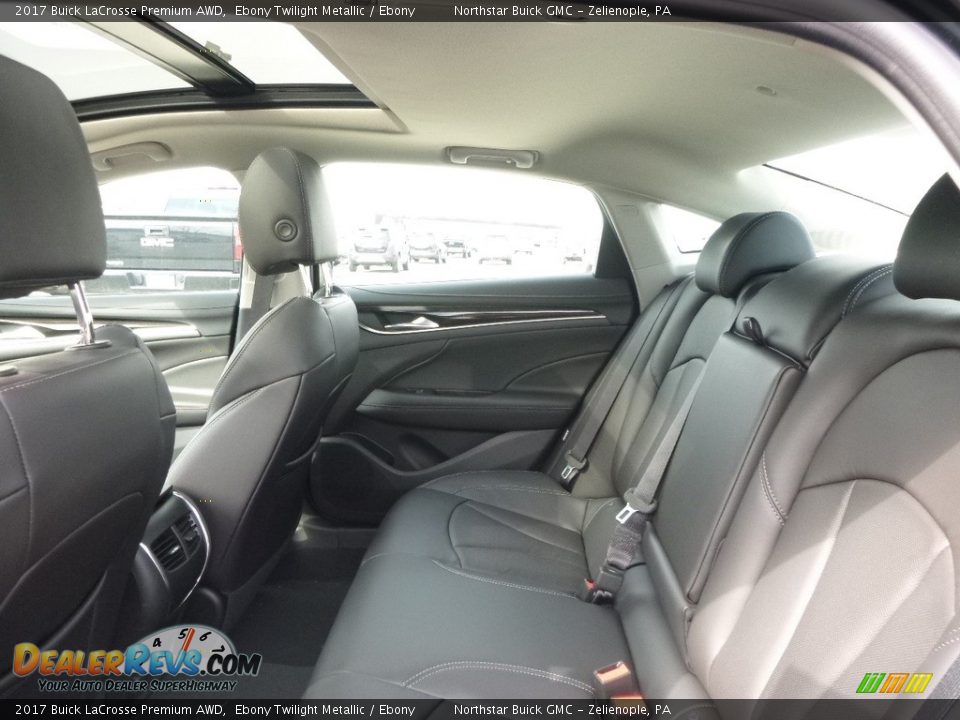 Rear Seat of 2017 Buick LaCrosse Premium AWD Photo #11