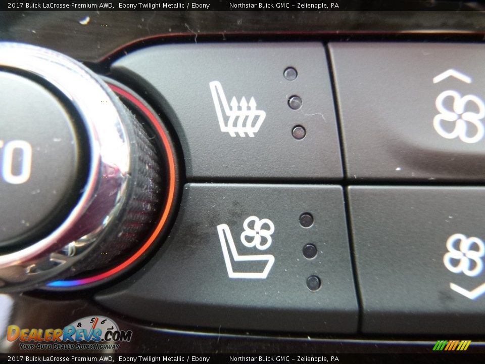 Controls of 2017 Buick LaCrosse Premium AWD Photo #19