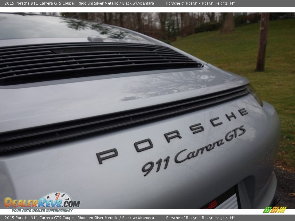 2015 Porsche 911 Carrera GTS Coupe Rhodium Silver Metallic / Black w/Alcantara Photo #11