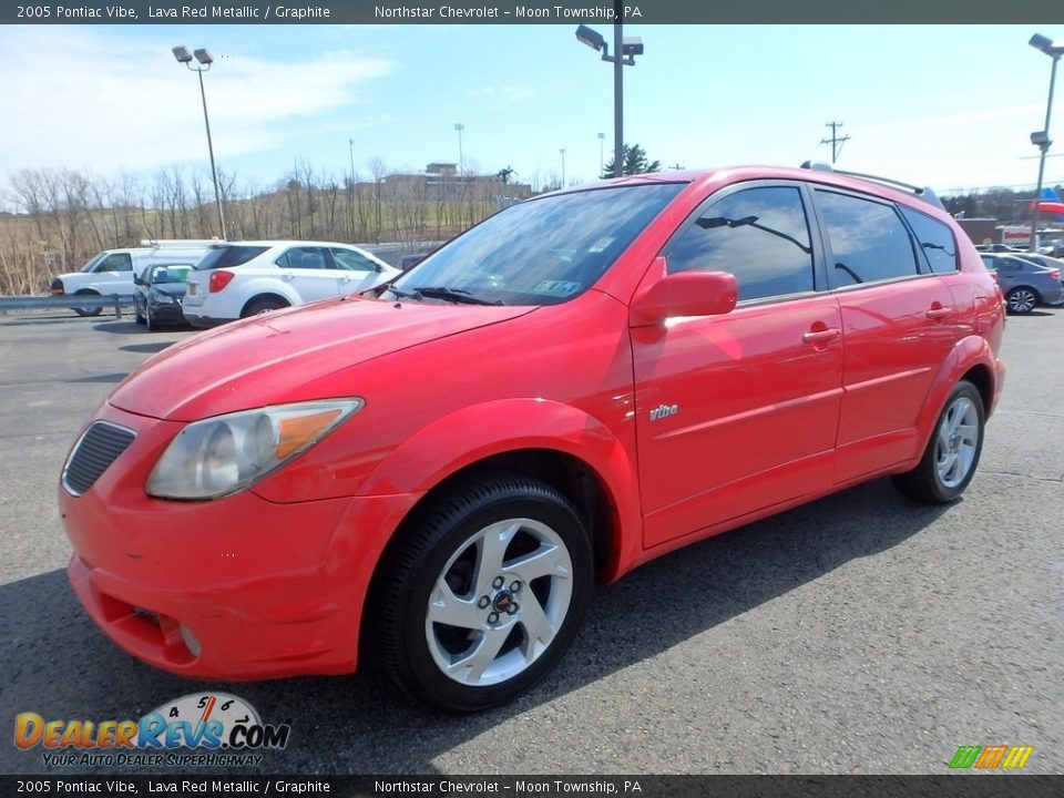 2005 Pontiac Vibe Lava Red Metallic / Graphite Photo #1