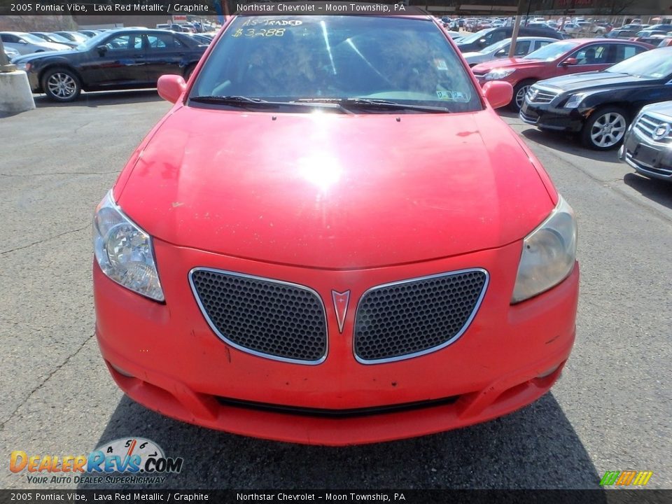 2005 Pontiac Vibe Lava Red Metallic / Graphite Photo #6