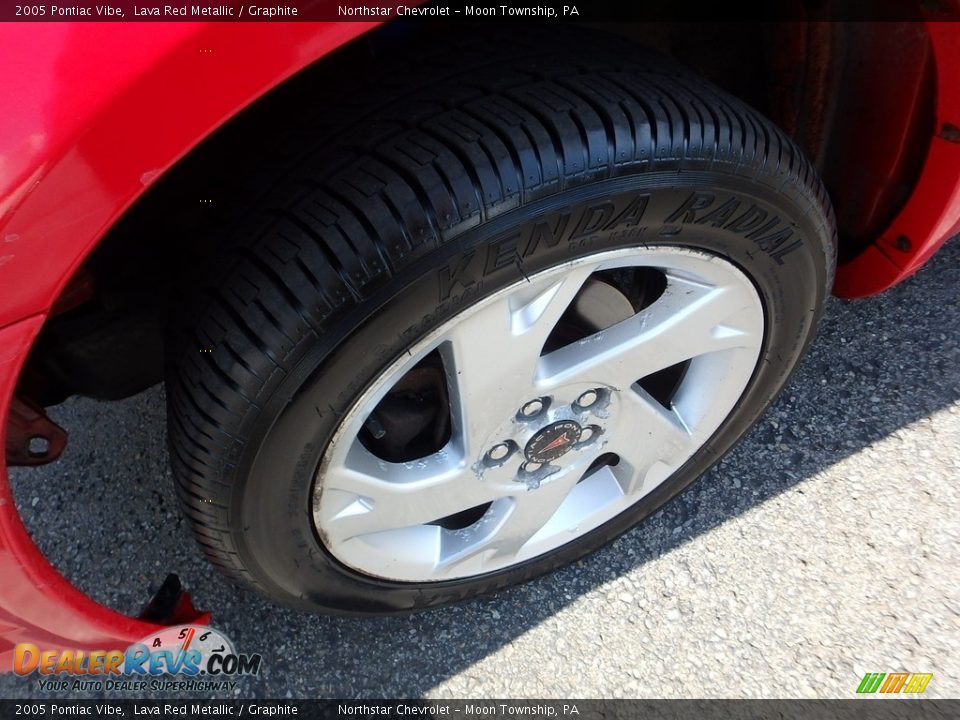 2005 Pontiac Vibe Lava Red Metallic / Graphite Photo #7
