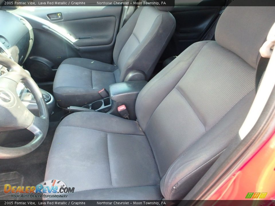 2005 Pontiac Vibe Lava Red Metallic / Graphite Photo #8