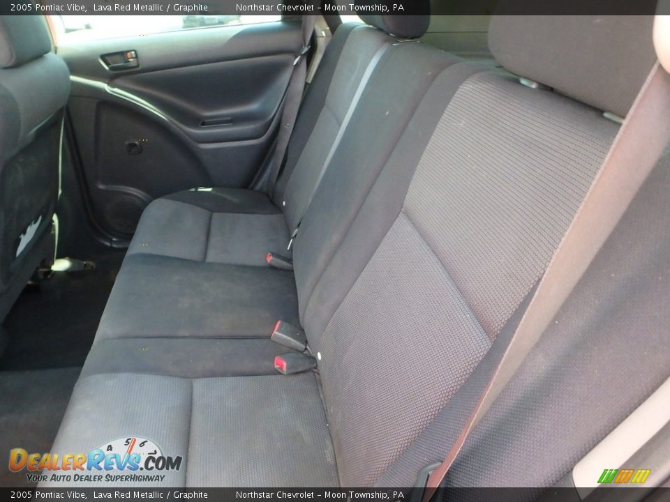 2005 Pontiac Vibe Lava Red Metallic / Graphite Photo #9
