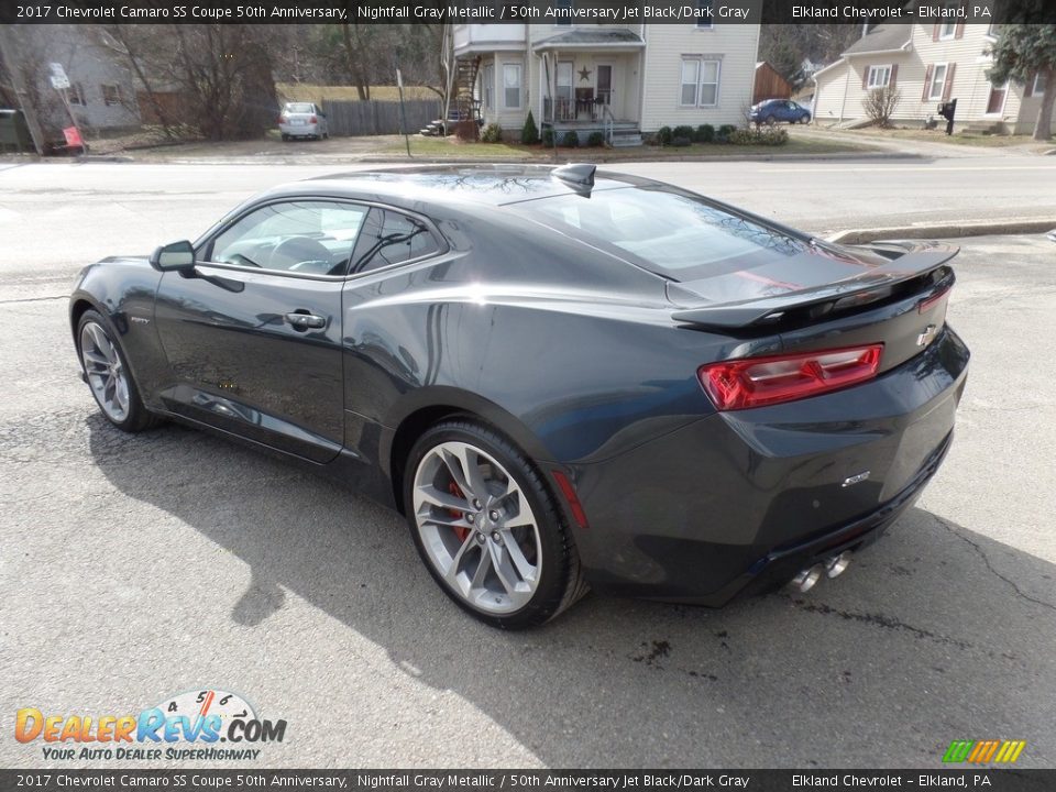 2017 Chevrolet Camaro SS Coupe 50th Anniversary Nightfall Gray Metallic / 50th Anniversary Jet Black/Dark Gray Photo #5