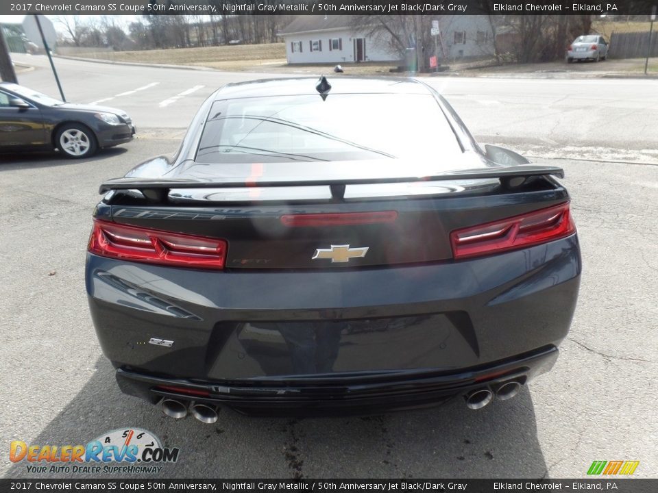 2017 Chevrolet Camaro SS Coupe 50th Anniversary Nightfall Gray Metallic / 50th Anniversary Jet Black/Dark Gray Photo #6