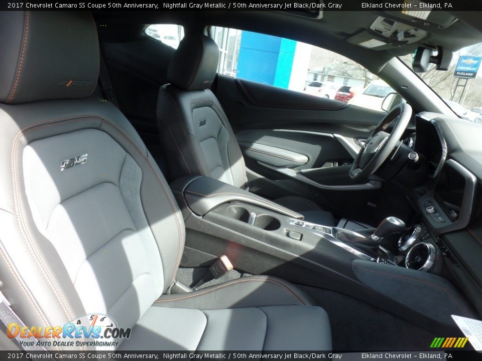 2017 Chevrolet Camaro SS Coupe 50th Anniversary Nightfall Gray Metallic / 50th Anniversary Jet Black/Dark Gray Photo #14