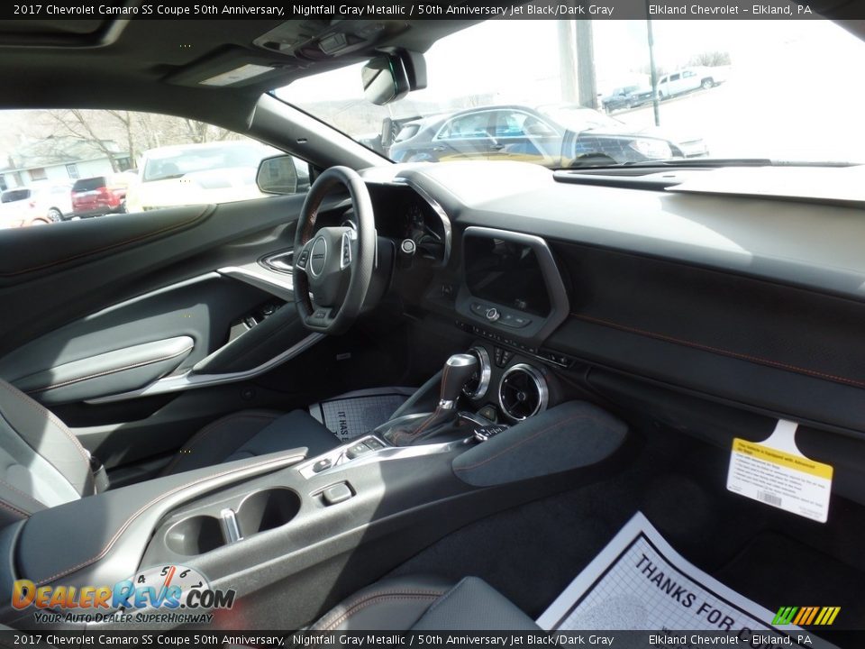 2017 Chevrolet Camaro SS Coupe 50th Anniversary Nightfall Gray Metallic / 50th Anniversary Jet Black/Dark Gray Photo #15