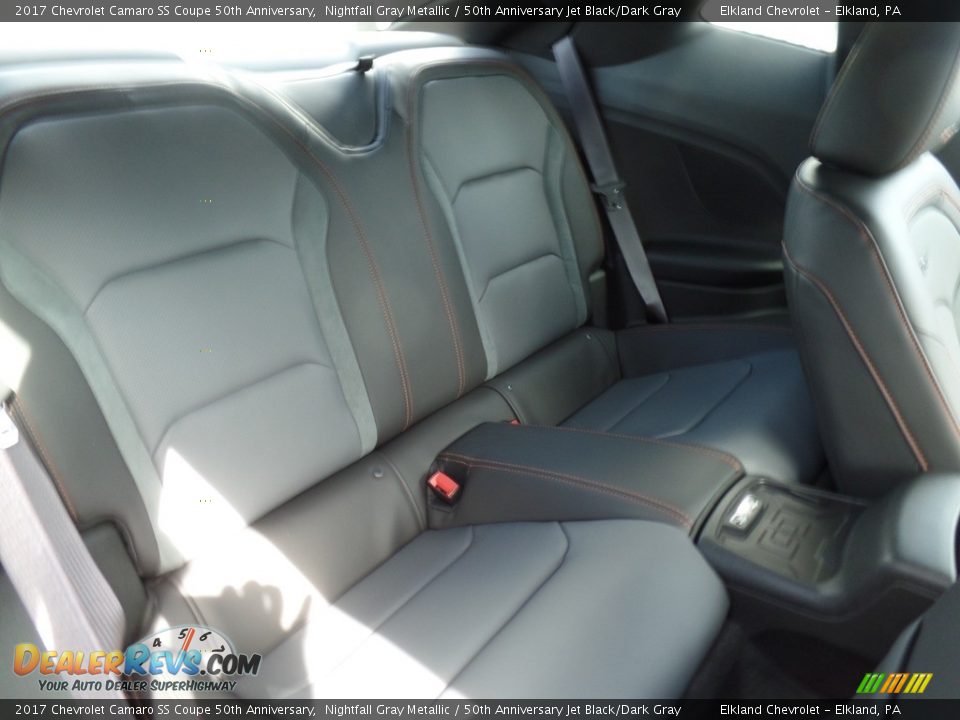 2017 Chevrolet Camaro SS Coupe 50th Anniversary Nightfall Gray Metallic / 50th Anniversary Jet Black/Dark Gray Photo #16