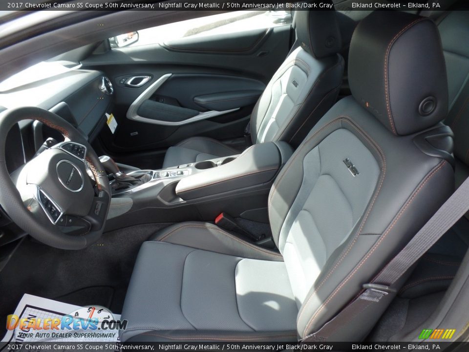2017 Chevrolet Camaro SS Coupe 50th Anniversary Nightfall Gray Metallic / 50th Anniversary Jet Black/Dark Gray Photo #17