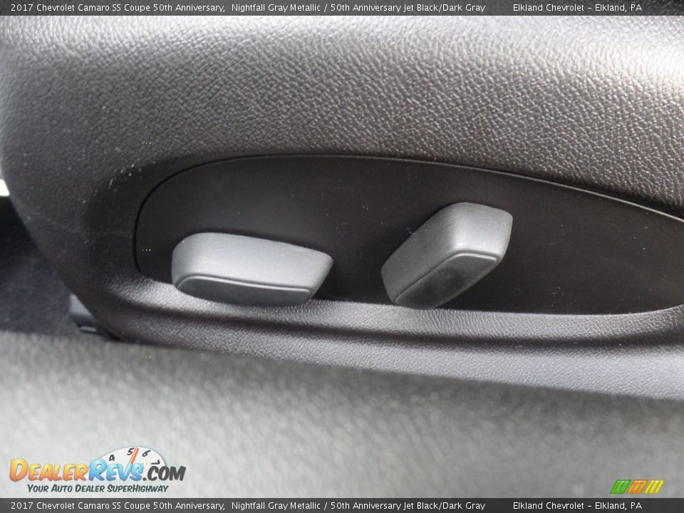 2017 Chevrolet Camaro SS Coupe 50th Anniversary Nightfall Gray Metallic / 50th Anniversary Jet Black/Dark Gray Photo #18