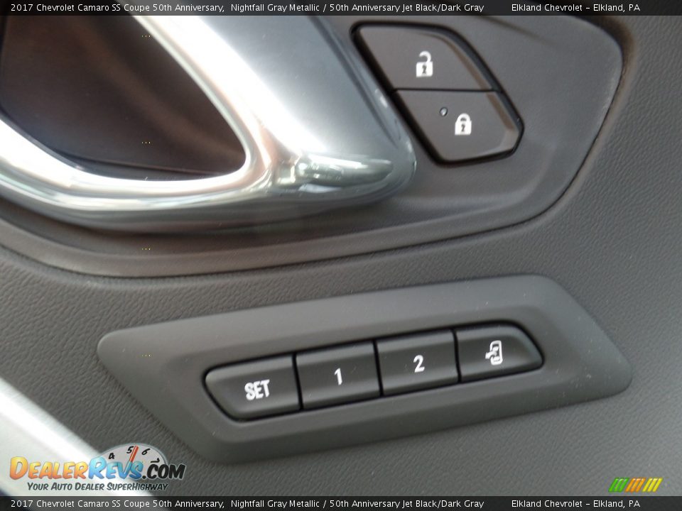 2017 Chevrolet Camaro SS Coupe 50th Anniversary Nightfall Gray Metallic / 50th Anniversary Jet Black/Dark Gray Photo #20