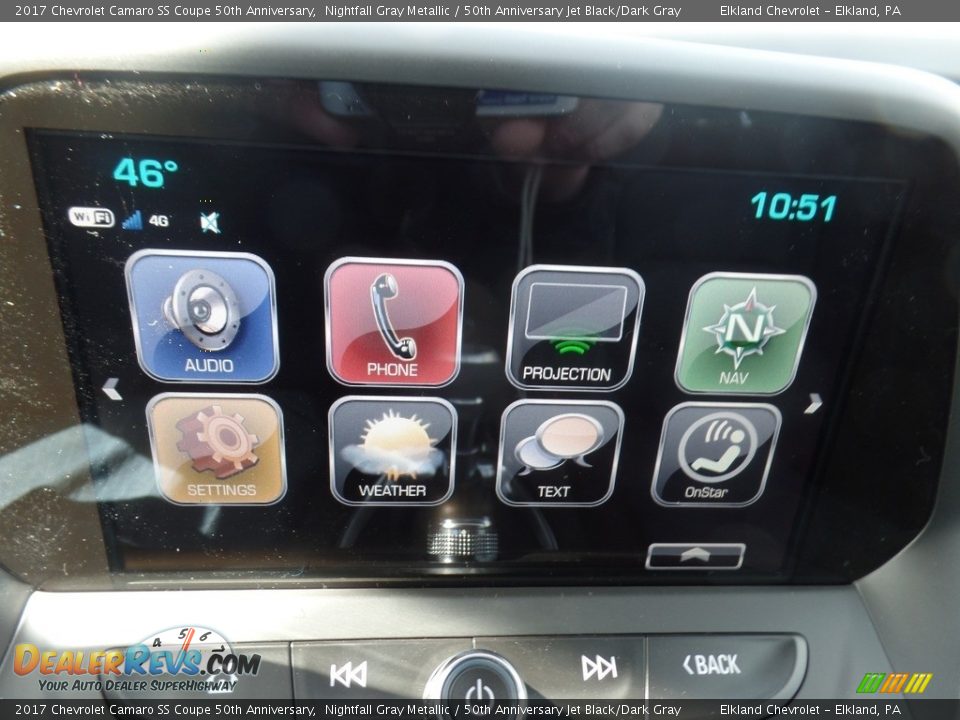 2017 Chevrolet Camaro SS Coupe 50th Anniversary Nightfall Gray Metallic / 50th Anniversary Jet Black/Dark Gray Photo #28