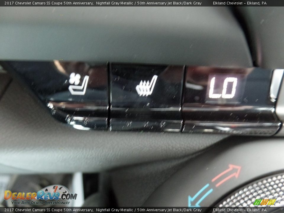 2017 Chevrolet Camaro SS Coupe 50th Anniversary Nightfall Gray Metallic / 50th Anniversary Jet Black/Dark Gray Photo #32