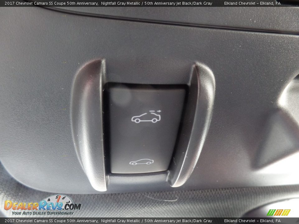 2017 Chevrolet Camaro SS Coupe 50th Anniversary Nightfall Gray Metallic / 50th Anniversary Jet Black/Dark Gray Photo #33