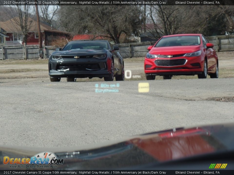 2017 Chevrolet Camaro SS Coupe 50th Anniversary Nightfall Gray Metallic / 50th Anniversary Jet Black/Dark Gray Photo #36