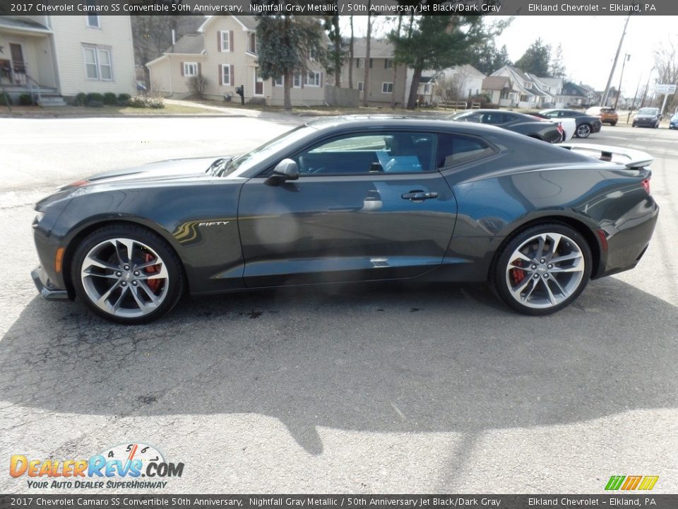 Nightfall Gray Metallic 2017 Chevrolet Camaro SS Convertible 50th Anniversary Photo #4